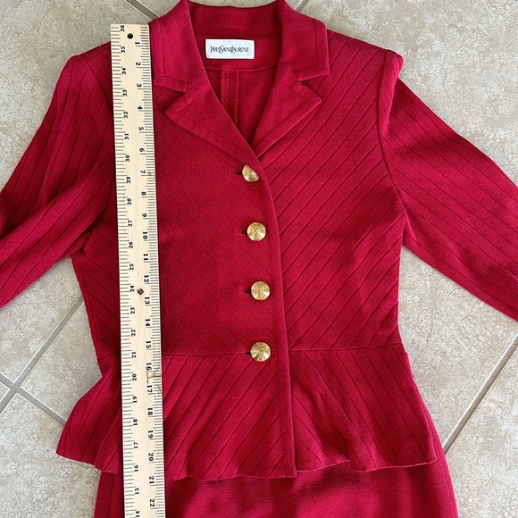 AUTHENTIC ✨ Vintage YSL Two-Piece Set ❤️✨ - Picture 7 of 16